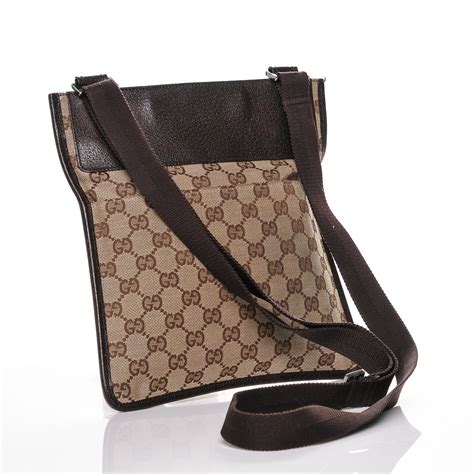 gucci crossbody monagram messanger purse from the 80s|gucci messenger crossbody bags sale.